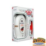   Várda Kulacs Szabolcsi Almapálinka Hollóházi Porcelán Kulacsban 2 pohárral 0,35l / 40% PDD