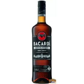 Bacardi Carta Negra Black Rum 0,7l / 37,5% DRS