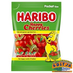 Haribo Happy Cherry Cherries Gyümölcs Ízű Gumicukor 100g