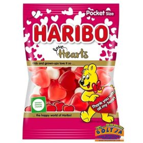 Haribo Hearts Gyümölcs Ízű Gumicukor 100g