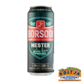 Borsodi Mester Világos Sör (dobozos) 0,5l / 5% DRS