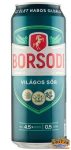 Borsodi Világos Sör (dobozos) 0,5l / 4,5% DRS
