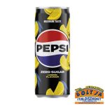 Pepsi Citrom Zero (dobozos) 0,33l DRS