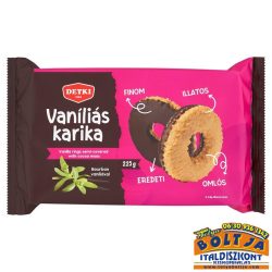 Detki Vaníliás Karika 225g