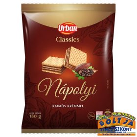 Urbán Nápolyi Kakaós Krémmel Töltött Ostya 180g