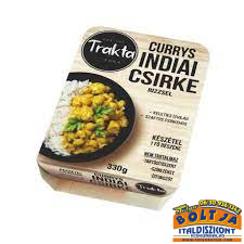 Trakta Készétel Currys Indiai Csirke Rizzsel 220g