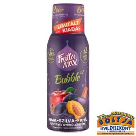   Frutta Max Alma Szilva Fahéj Gyümölcsszörp Cukorral és Édesítőszerrel 0,5l DRS