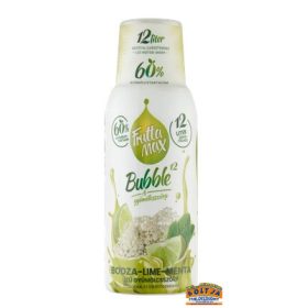  Frutta Max Bodza-Lime-Menta Gyümölcsszörp Cukorral és Édesítőszerrel 0,5l DRS