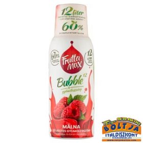  Frutta Max Málna Ízű Gyümölcsszörp Cukorral és Édesítőszerrel 0,5l DRS 