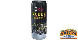 I Love Vodka&Narancs Alkoholos Szénsavas Ital 0,25l / 4,9%