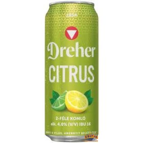 Dreher Citrus (dobozos) 0,5l / 4% DRS