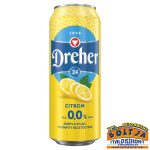 Dreher 24 Citromos Ízesített Sör (dobozos) 0,5l / 0% DRS