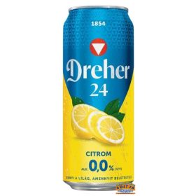 Dreher 24 Citromos Ízesített Sör (dobozos) 0,5l / 0% DRS
