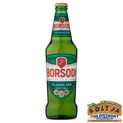 Borsodi Világos Sör üveges 0,5l / 4,5%