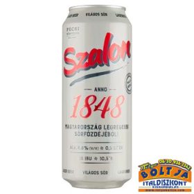 Pécsi Szalon Világos Sör (dobozos) 0,5l / 4,6% DRS