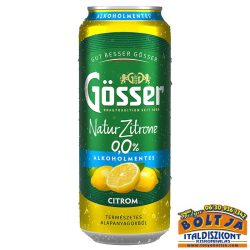 Gösser Natur Zitrone Citromos Sör (dobozos) 0,5l / 0% 