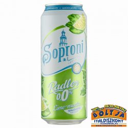 Soproni Radler Lime-Menta (dobozos) 0,5l / 0%