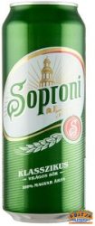 Soproni Klasszikus Világos Sör (dobozos) 0,5l / 4,5% DRS
