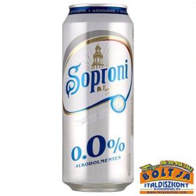 Soproni Alkoholmentes Sör (dobozos) 0,5l / 0% DRS