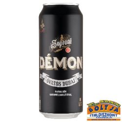 Soproni Fekete Démon Óvatos Duhaj Barna Sör (dobozos) 0,5l / 5,2% DRS