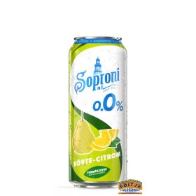 Soproni Körte-Citrom (dobozos) 0,5l / 0% DRS