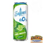 Soproni Lime-Menta (dobozos) 0,5l / 0% DRS