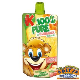 Kubu Püré Alma-Őszibarack-Banán-Sárgarépa 100g