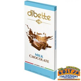 Dibette Táblás Tejcsokoládé Fruktózzal 80g