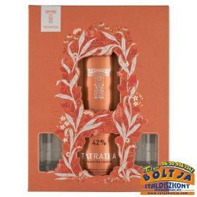   Tatra Tea 42% - Őszibarackos Tea Likőr 0,7l PDD+2pohár DRS