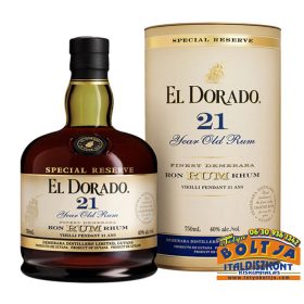 El Dorado 21 Years Old Rum 0,7l / 43% DD DRS