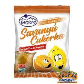 Bergland Savanyú Cukor Citrom-és Narancsízű 70g