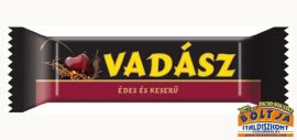 Vadász Csokoládés Alkoholos Meggyes Krémmel Töltött Étcsokoládé 25g