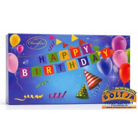Chocofive Happy Birthday Belga Tejcsokoládé 100g