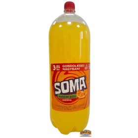 SOMA Narancs ízű szénsavas Üdítőital 3,01l