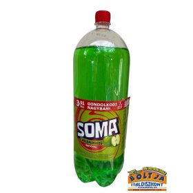 SOMA Zöldalma ízű szénsavas Üdítőital 3,01l
