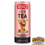 XIXO Ice Tea Őszibarack Fekete Tea Zero 0,25l 
