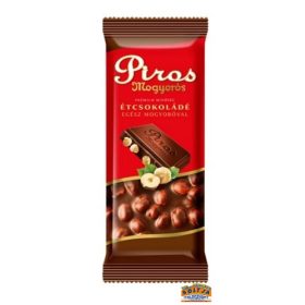 Piros Mogyorós Étcsokoládé 80% 70g