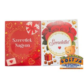 Szeretettel Feliratú Csokoládé Válogatás 110g