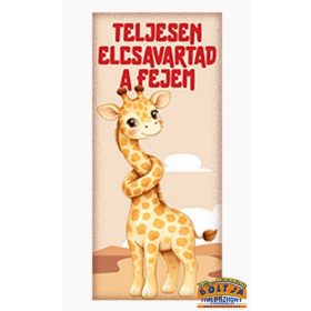 Teljesen Elcsavartad A Fejem Feliratú Tejcsokoládé 90g