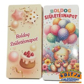 Boldog Születésnapot! Feliratú Tejcsokoládé 90g