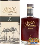 Gold Of Mauritius Solera 5 Dark Rum 0,7l / 40% PDD