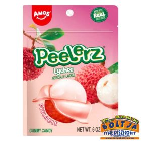 Amos Peelerz Hámozható Licsiízű Gumicukor 65g