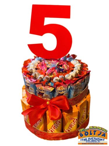 Ajándékcsomag Torta