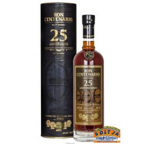 Ron Centenario Gran Reserva 25 Years Rum 0,7l / 40% DD DRS