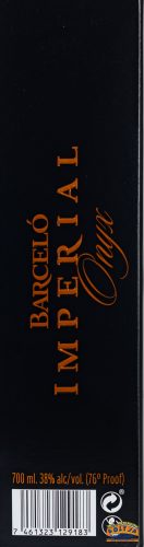 Barceló Imperial Onyx Rum 0,7l / 38% PDD