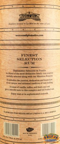 Diplomático Selección De Familia Rum 0,7l / 43% PDD DRS