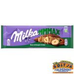   Milka MMMAX Nuss & Nougat-Créme Tejcsokoládé Mogyorós-Mandulás Krémtöltelékkel 300g