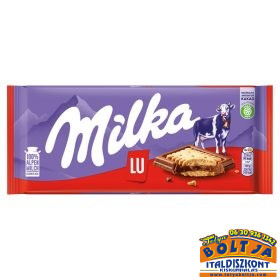 Milka LU Ropogós Keksszel 87g