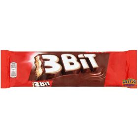 3Bit Tejcsokoládéval bevont keksz Tejes töltelékkel 46g