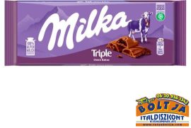 Milka Triple Choco Alpesi Tejcsokoládé 90g